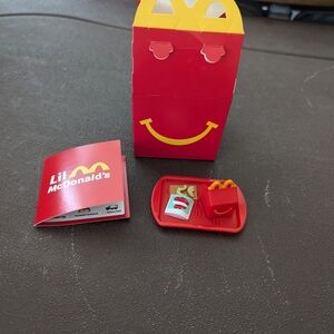 McDonald's Mini Happy Meal With Apple Slices